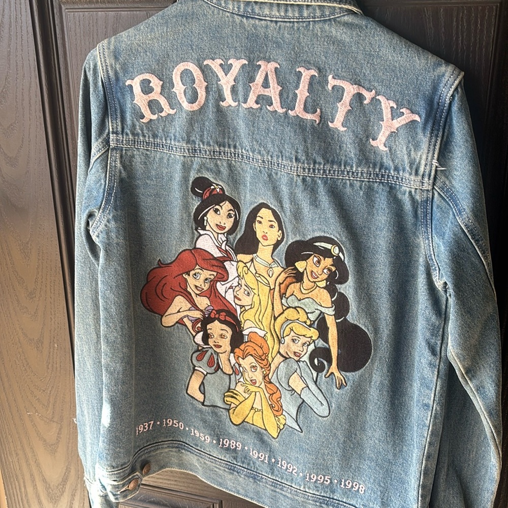 Cakeworthy denim princess jacket